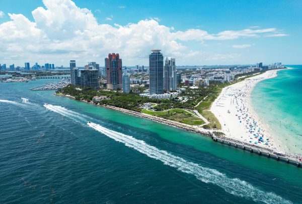 Miami Beach air view